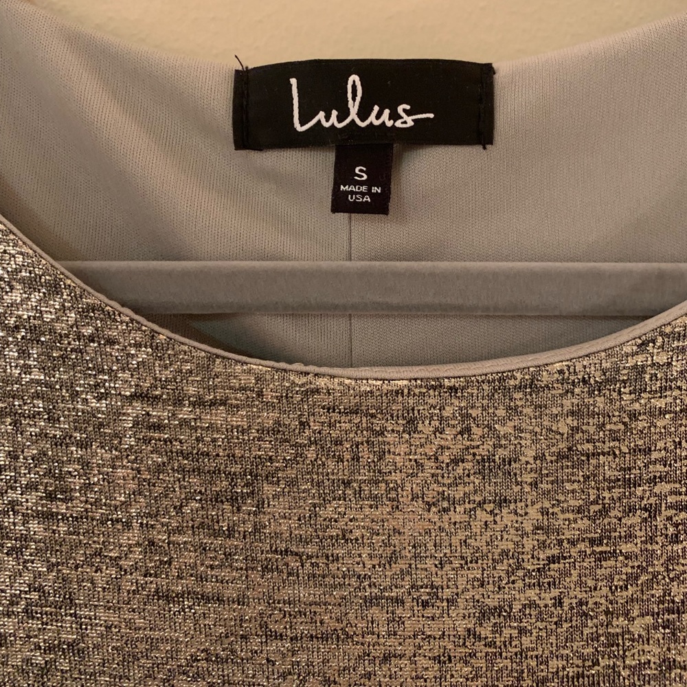 Lulus Gold Dress - Picture 7 of 7
